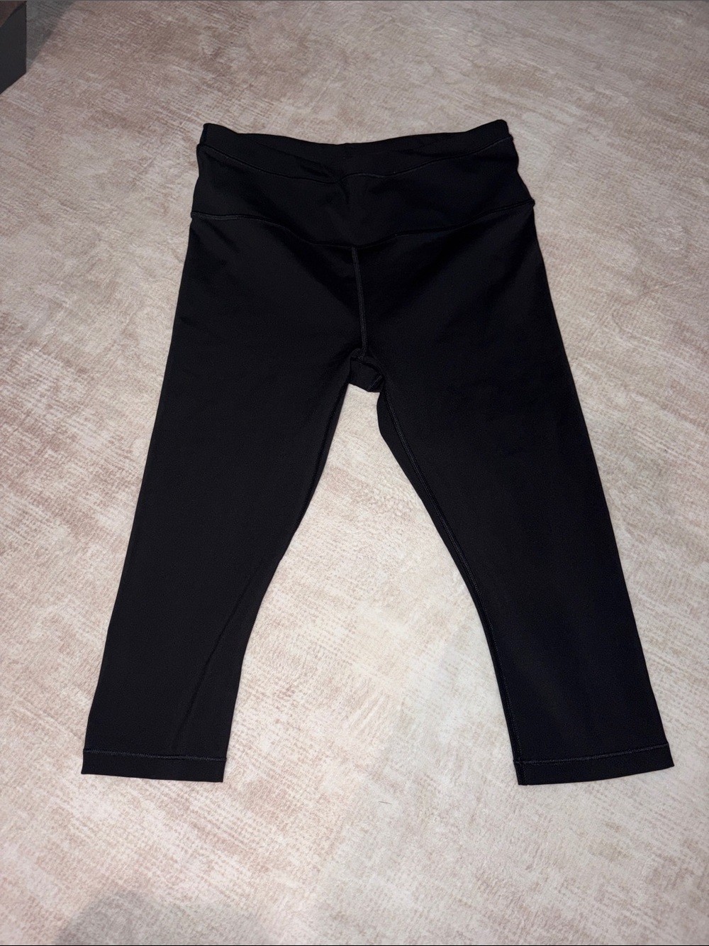 Athleta Black Cropped Active Leggings